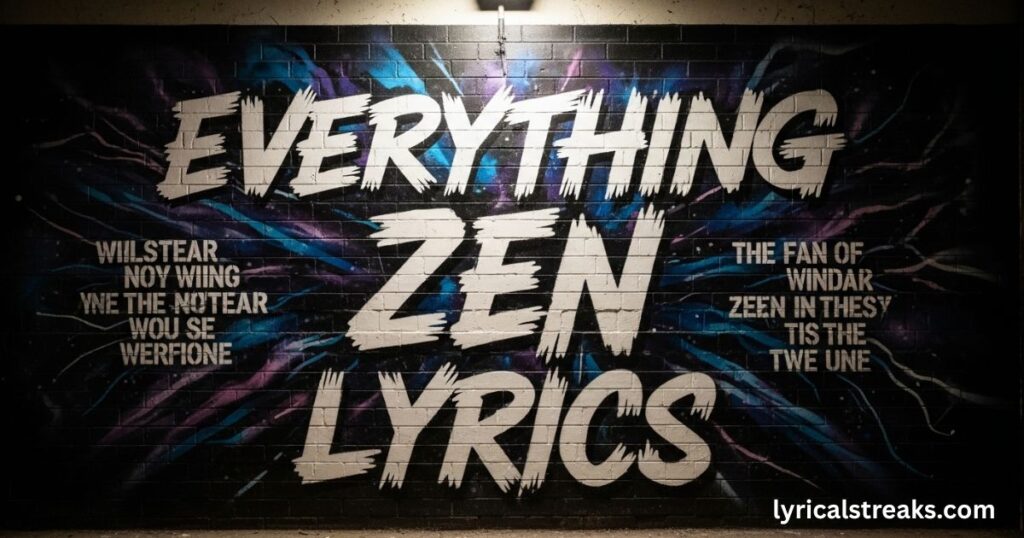 everything-zen-lyrics