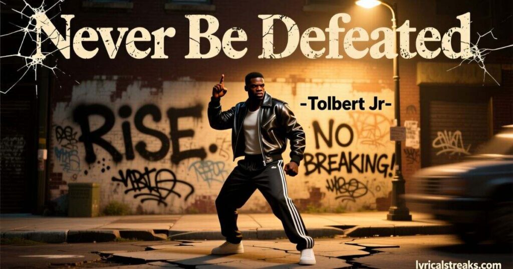 Never Be Defeated lyrics – rich Tolbert Jr| lyricalstreaks.com
